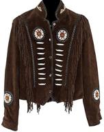 👗 stylish western leather fringed xxl women's clothing by classyak logo
