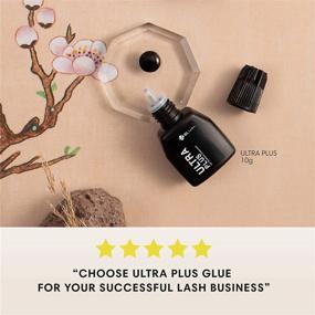 img 1 attached to 💪 Ultra Plus BL Blink Lash EXTRA STRONG Eyelash Extension Glue 5ml - Professional's Choice for Fast Drying, Black, Thin Eyelash Extension Supplies 5g