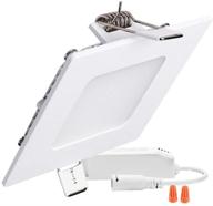 lighting dimmable ultra thin downlight isolation логотип