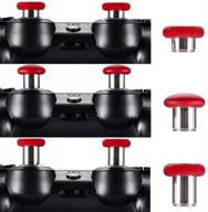 🎮 e-mods red 6 in 1 thumbstick grip replacements for xbox one elite controller (model1698) - enhanced gaming experience logo