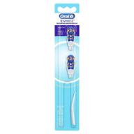 🪥 oral-b 3d white battery power toothbrush replacement heads, pack of 2, multicolor logo