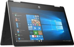 img 4 attached to 💻 HP Pavilion X360 2-IN-1 11.6-inch HD Touch-Screen WLED-backlit Laptop, Intel Pentium N5000 up to 2.7GHz, 4GB DDR4, 128GB SSD, Bluetooth, Wireless-AC, HDMI, Webcam, USB 3.1-C, Media Card Reader, Windows 10