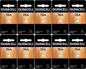 img 1 attached to 🔋 Duracell LR44 Duralock 1.5V Button Cell Battery: 10-Pack for Long-lasting Power