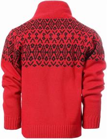 img 3 attached to Stylish and Cozy Boys' Gioberti Pullover Knitted Sweater - Perfect Closure for Trendy Sweater Fashion