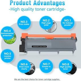 img 3 attached to 🖨️ Dell E310 E514 E515 Toner Cartridge Replacement - High Yield (2600 Pages) 3-Pack Black - PVTHG, 593-BBKD, P7RMX - by Toney King