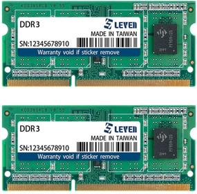 img 2 attached to Память для компьютера и ноутбука LEVEN DDR3 4 ГБ (2 ГБ × 2) 1333 МГц PC10600 Non-ECC SODIMM - модуль памяти для обновления оперативной памяти (JR3SL1333172308-2Mx2)