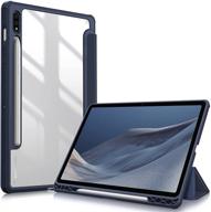 fintie hybrid slim case for samsung galaxy tab s7 11 inch 2020 (model sm-t870/t875/t878) with s pen holder logo