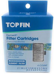 img 3 attached to 🐠 Enhance Aquarium Filtration with Top Fin Element Filter Cartridges