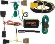 π custom 4-pin trailer wiring harness (curt 55050) for dodge caliber, jeep patriot, compass - vehicle-side fitments logo