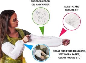 img 1 attached to 💦 Water Resistant Polyethylene Oversleeves Pack