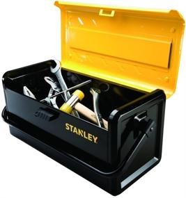 img 1 attached to 🔧 Maximize Storage with Stanley STST19500 Big Space Metal Tool Box, 19-inch