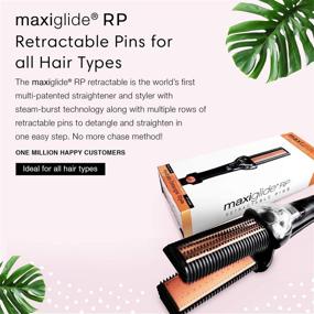 img 3 attached to MaxiGlide Straightener Controlled Technology Detangling