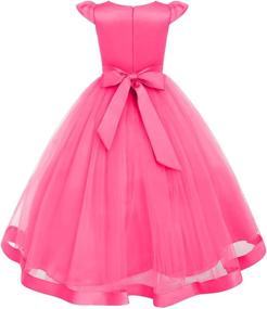 img 2 attached to Bridesmaid Wedding Pageant Princess Communion Girls' Dresses - Clothing for Better SEO