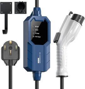 img 4 attached to 🔌 MEGEAR 2021 Gen2 Обновленный зарядный уровень 2 для электромобилей: Портативная зарядная станция для электромобилей для дома (разъем NEMA 14-50), 240 В, 16 А, 25 футовый зарядник J1772