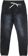 chopper club tapered denims joggers boys' clothing in jeans logo