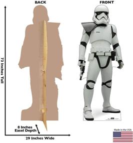 img 3 attached to 🤖 Realistic Stormtrooper Sergeant Cardboard Cutout Standup - Star Wars: Episode IX - The Rise of Skywalker (2019 Film)"