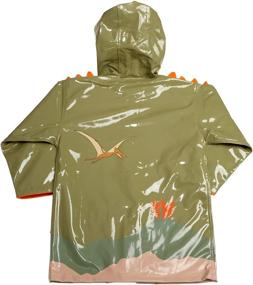 img 2 attached to 🦖 Roar in Style: Kidorable Dinosaur Raincoat Delights Kids of All Ages