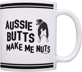 img 4 attached to Australian Shepherd Aussie Butts Coffee