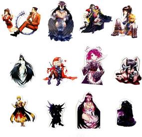 img 2 attached to 🎮 Anime Overlord Stickers: 50Pcs Waterproof Vinyl Stickers for Hydro Flask, Laptop, Phone & More