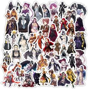 img 4 attached to 🎮 Anime Overlord Stickers: 50Pcs Waterproof Vinyl Stickers for Hydro Flask, Laptop, Phone & More