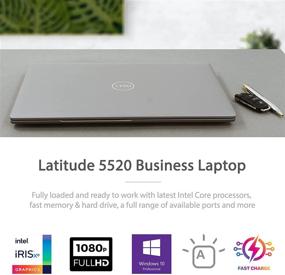 img 3 attached to 💻 2021 Dell Latitude 5520 Business Laptop, 15.6" FHD IPS Anti-Glare Display, Intel Core i5-1135G7, 16GB RAM, 512GB SSD, Webcam, Backlit Keyboard, WiFi 6, Thunderbolt 4, Windows 10 Pro