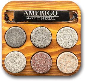 img 3 attached to 🎁 AMERIGO Men's Gifts for Dad, Christmas Stocking Stuffers, Whiskey Stones, Unique Birthday Ideas for Him Boyfriend Husband Grandpa, Cool Gadgets Presents