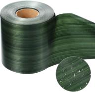 green 4-inch waterproof ribbon: aspidistra ti leaf pattern - 30 yards long - ideal for floral crafts and decorations logo