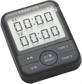 img 1 attached to ⏱️ Silver Sabatier Dual Event Digital Timer for Enhanced Productivity and Efficiency