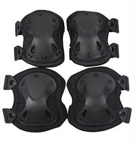 img 2 attached to Outdoor Sports Tactical Protective （Black）