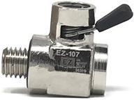 🔧 ez (ez-107) silver 12mm-1.75 thread size engine oil drain valve logo