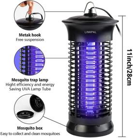 img 3 attached to 🦟 LINKPAL Electric Bug Zapper: Effective Mosquito Lamp & Insect Killer