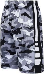 img 3 attached to Asysst Basketball Shorts Pockets X Large Men's Clothing and Active