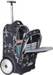 rolling bookbag wheeled computer schoolbag backpacks and laptop backpacks logo