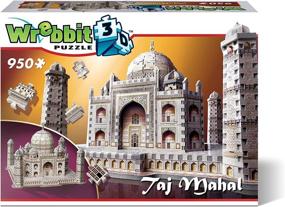 img 4 attached to WREBBIT 3D Mahal Puzzle: 950 Piece Architectural Marvel to Inspire Your Mind