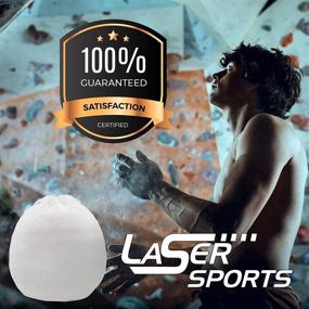 img 3 attached to 🏋️ Laser Sports Chalk Ball Sock - Ultimate Grip Enhancer for Weightlifting, Powerlifting, Rock Climbing, and Gymnastics - Men and Women - 3oz