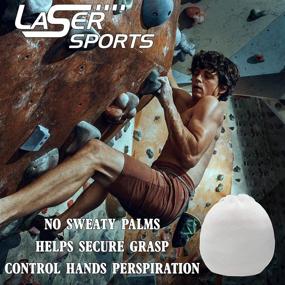 img 2 attached to 🏋️ Laser Sports Chalk Ball Sock - Ultimate Grip Enhancer for Weightlifting, Powerlifting, Rock Climbing, and Gymnastics - Men and Women - 3oz