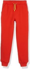 img 1 attached to 👖 Heather Unisex Sweatpants with Pockets for Kids - Boys' Clothing and Pants