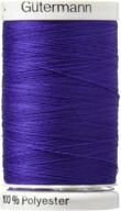 gutermann sew all thread 547 yards purple logo