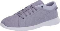 reebok womens runaround walking violet logo