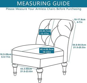 img 2 attached to 🛡️ Liykimt Slipcover: Slipper Removable Furniture Protector for Food Service Equipment & Supplies - The Ultimate Solution!