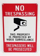 🚧 aluminum trespassing signs by highway traffic supply logo