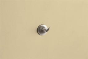 img 1 attached to 🛁 Moen Danbury DN6703BN Brushed Nickel Double Robe Hook - Improve Bathroom Organization