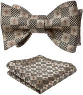 hisdern bowtie: enhancing your formal look with a self-tie tuxedo knot logo