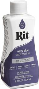 img 3 attached to 💙 Rit Dye 8 oz Navy Blue Fabric Dye - 8 Fluid Ounces