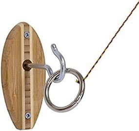 img 3 attached to 🌳 Enhance Outdoor Fun with N&amp;M Products Premium Quality Wood Ring Toss Game