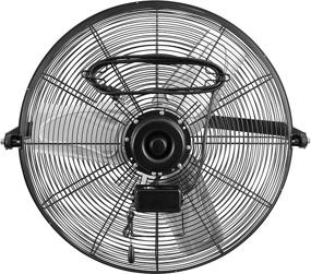 img 1 attached to 🔧 OEMTOOLS OEM24895: 18 Inch Workstation Fan with High Velocity & Aluminum Blades - 3-Speed, Mounted Metal, Shop Fan - Commercial Quality Wall Fan