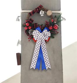 img 2 attached to Patriotic Memorial Independence Outdoor Decorations Seasonal Decor for Bows & Ribbons