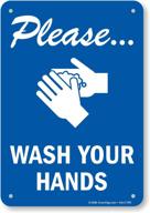 👐 smartsign plastic occupational health & safety products - promote proper hand hygiene logo