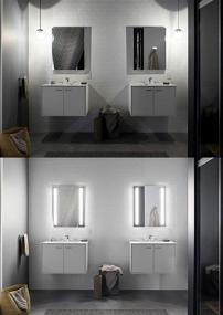 img 2 attached to 🪞 KOHLER Verdera Collection Lighted Medicine Cabinet with Mirror - 20" x 30" - K-99003-TLC-NA