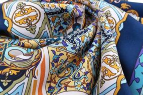 img 2 attached to 🧣 Grace Scarves: Stylish Multicolored Women's Accessories for Scarves & Wraps - Discover Popular Patterns!